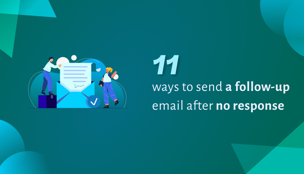 Follow-up email replies after no response | edge CRM